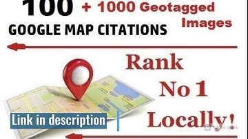 I will map citations with geotagged images no1 local SEO rank
