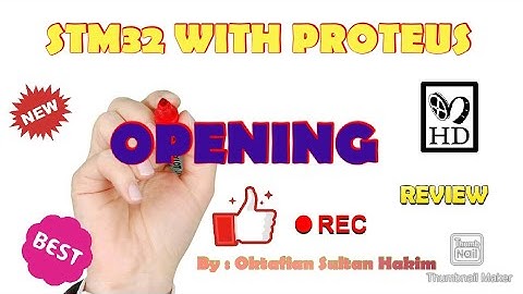 STM32F4 WITH PROTEUS