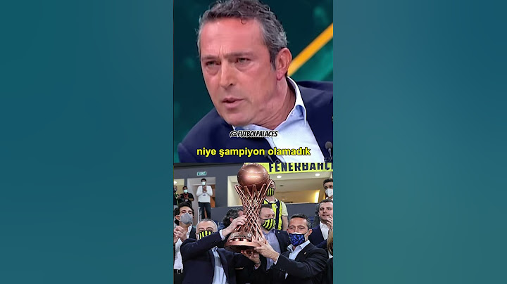 Aziz Yıldırım'ın Ali Koç'a Zor Sorusu ! (6 Yıldır Neden Şampiyon Olamıyoruz)