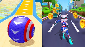 Action Balls VS Runner Heroes - All Levels Gameplay Android,ios (Part 10)