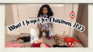 What I got for Christmas 2023!