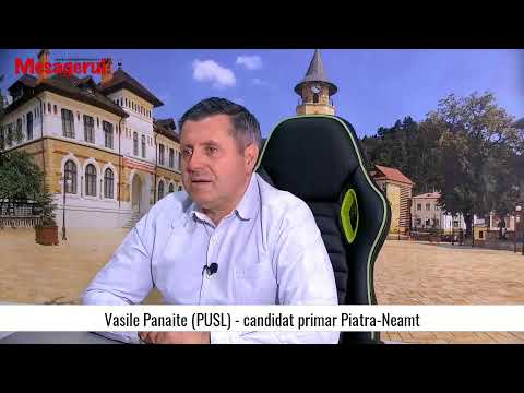 VIDEO. Vasile Panaite, candidatul PUSL la primăria Piatra Neamț vine la „Cafeaua de dimineață”, ZCH NEWS - sursa ta de informații