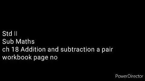 Std II sub Maths ch 18 Addition and subtraction a pair workbook page no 49