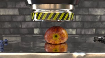 Hydraulic Press | Softbody Simulation V58 | ASMR ❤️ C4D4U