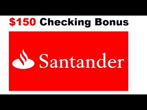 santander checking bank account