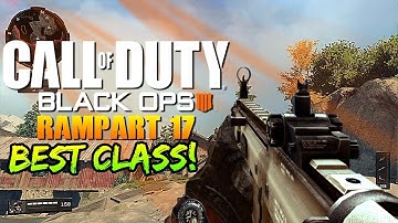 Call of Duty: Black Ops 4 - Rampart 17  Best Class Setup (Under 4 Minutes)
