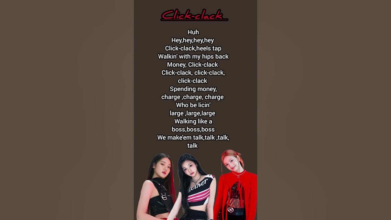 BABYMONSTER [Click-clack] lyrics