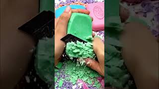 Satisfying soap cutting #soapcutting #asmr #relaxing #shorts