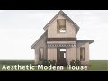 Aesthetic Modern House - Minecraft Cocricot Speed Build JE