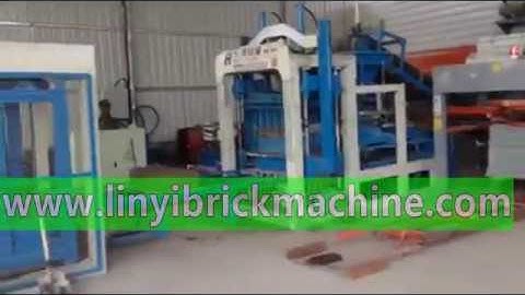Visit Kenya customer brick manufacturing factory QT6-15 automatic concrete block plant from China