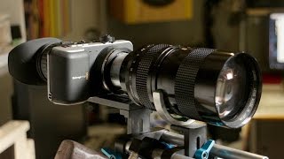Canon TV Zoom lens V10x15 15-150mm 1:2.8 Test - YouTube