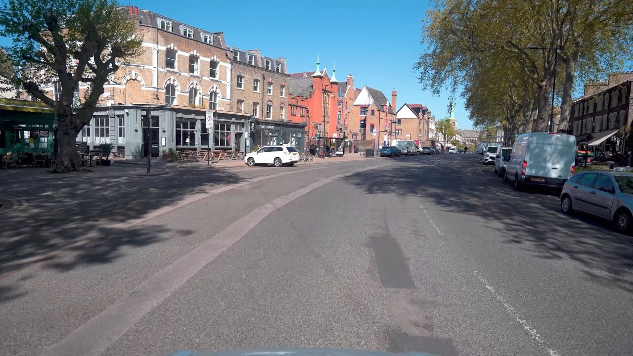 4K London Drive Hackney Wick Station Victoria Park Hackney East London's neighbourhood in 4K