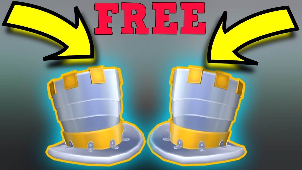 Free Roblox Promo Code Full Metal Tophat Youtube - blue and yellow top hat roblox