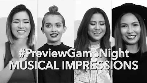Musical Impressions with KZ Tandingan, Angeline Quinto, Morissette Amon, and Yeng Constantino.