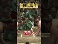 日馬富士の右四つ #大相撲 #相撲 #shorts