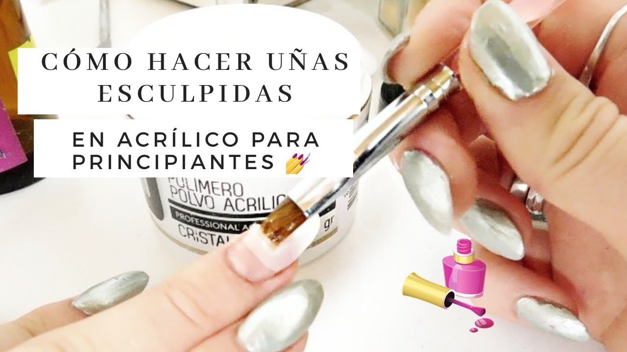 COMO HACER UÑAS ESCULPIDAS EN ACRILICO CON TIPS //Super facil// - thptnganamst.edu.vn