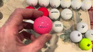 Wednesday 4/19 evening golf ball haul