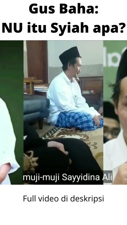 Gus Baha: NU itu Syiah apa? #Shorts