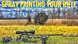 Spray Paint Rifle Camo | How to Paint Your Rifle