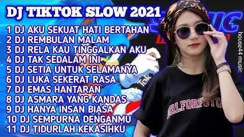 DJ TIKTOK TERBARU 2021 - DJ AKU SEKUAT HATI BERTAHAN - HARUSKAH AKU MATI - DJ REMBULAN MALAM