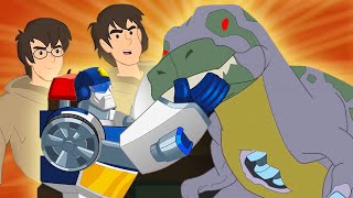 Transformers en español | Mellizos! BOTS Y LADRONES | Rescue Bots | Episodio