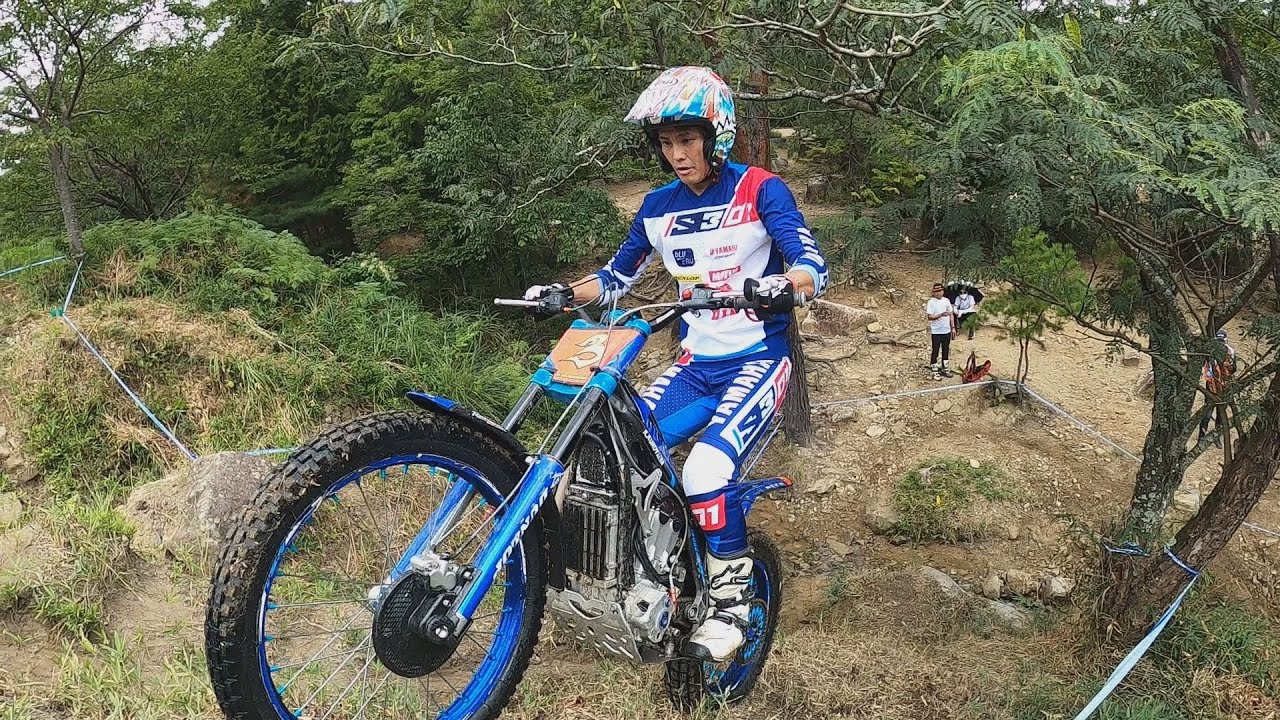 久しぶりのトライアル近畿選手権2020亀岡トライアルランド大会