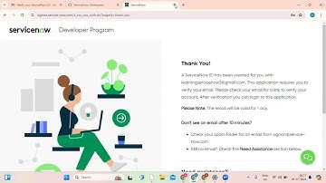 Class 1  ServiceNow Instance creation