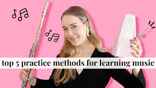 how to learn difficult music FAST | 5 practice methods for learning new flute music