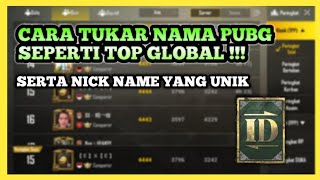 Cara buat nama keren di pubg ! Tips and trick pubg!