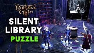 How to Solve the Silent Library Puzzle in Baldur's Gate 3 screenshot 5