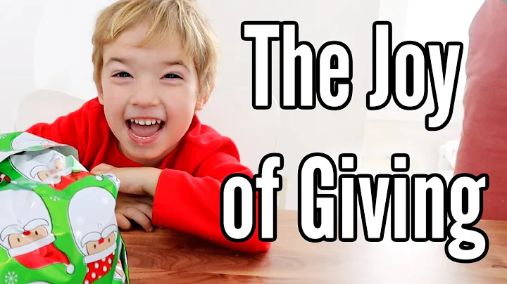 Teaching Our Kids to Enjoy Giving