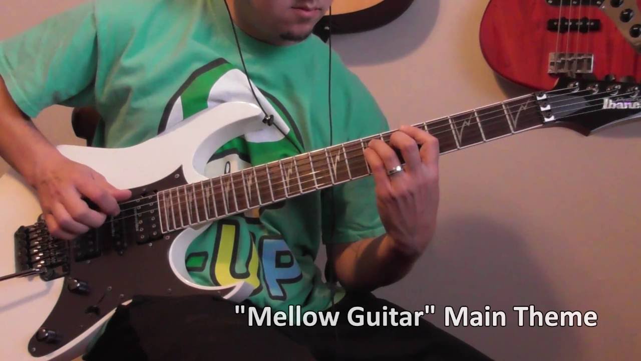 Mellow Guitar How to Play the Main Theme Tutorial w/ Tabs YouTube