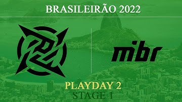 [BR] NIP vs MIBR @Kafe Dostoyevsky | Brasileirão 2022 - Stage 1 Playday 2