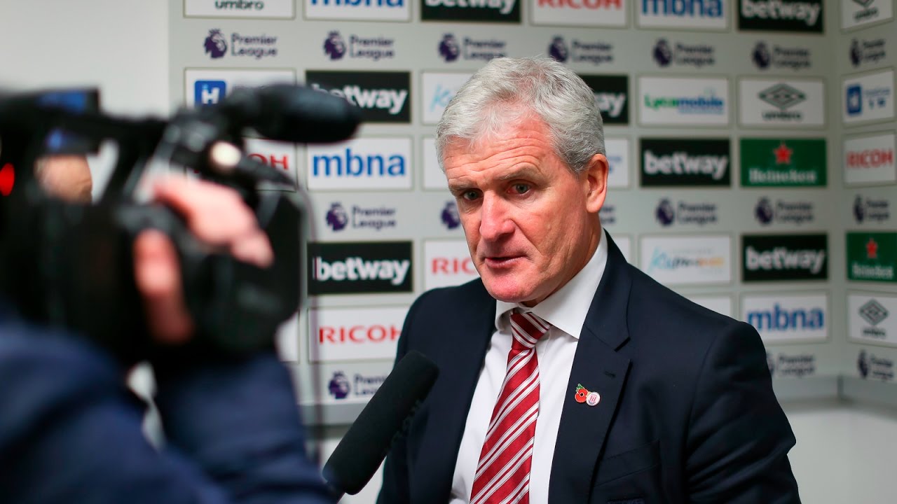 stoke city fc jobs Mark Hughes On West Ham Draw