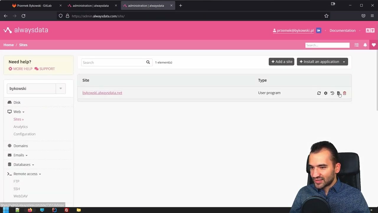 GitLab Praktycznie - Zaprojektuj Własny Scenariusz CI/CD Do Wdrażana Aplikacji Na Serwer