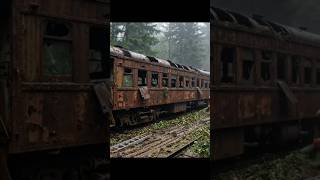 Abandoned Rusty Train Transformed into a Luxury Forest Hotel | ASMR Restoration#restoration