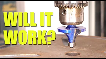 Can you use router as a drill press?