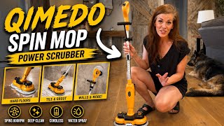 qimedo Cordless Electric Mop Review | I Tested It on Floors, Tile & Shower