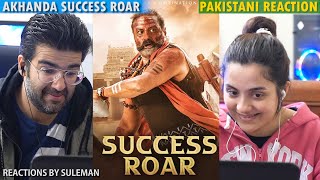 Pakistani Couple Reacts To Akhanda Success Roar | Nandamuri Balakrishna | Boyapati Srinu | Pragya J