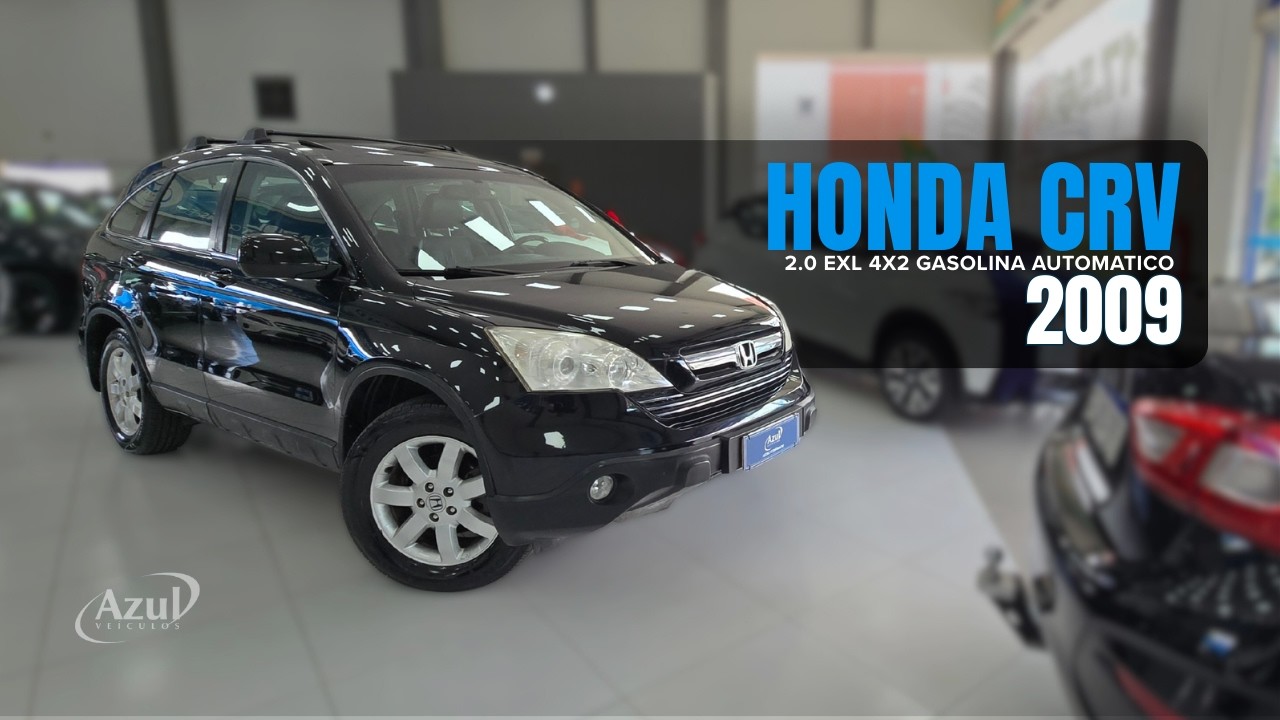 HONDA CRV 2.0 EXL 4X2 GASOLINA AUTOMATICO 2009