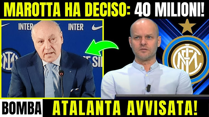 TUTTO VERO! INTER SCATENATA! MAROTTA INVIA L’OFFERTA!