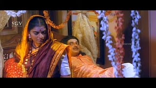 Prema and Avinash Peculiar First Night Scene | Singaravva Kannada Movie Part 2