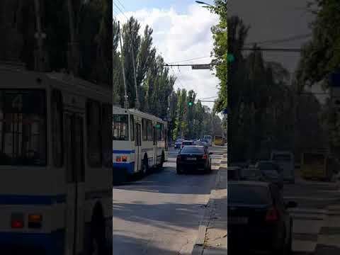 Временный маршрут троллейбуса из-за ДТП. 26.07.21