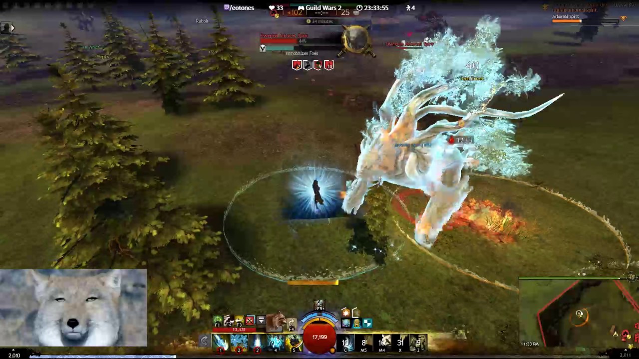 GW2 - Champion Arboreal Spirit solo (condi druid) - YouTube