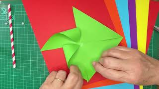 Windmill Challenge - Make a toy paper Windmill