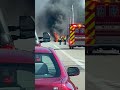 Car engulfed in flames in West Greenwich