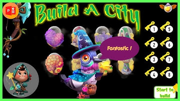 FREE PPT Game Build A City | Xây Dựng Thành Phố - Trò Chơi Powerpoint