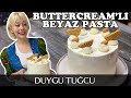 Buttercream’li Beyaz Pasta Tarifi 🎂 | ŞEKERHAMURSUZ MUAZZAM LEZZETLİ PASTA 🎂 | Chef Duygu Tugcu