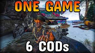 Playing 6 DIFFERENT CoD Zombies Games on Black Ops 3