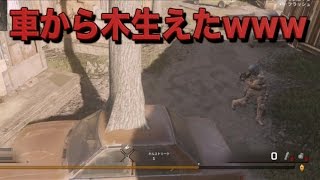 [MWR] 擬態鬼ごっこ!! 車に木が刺さっててもバレないwww
